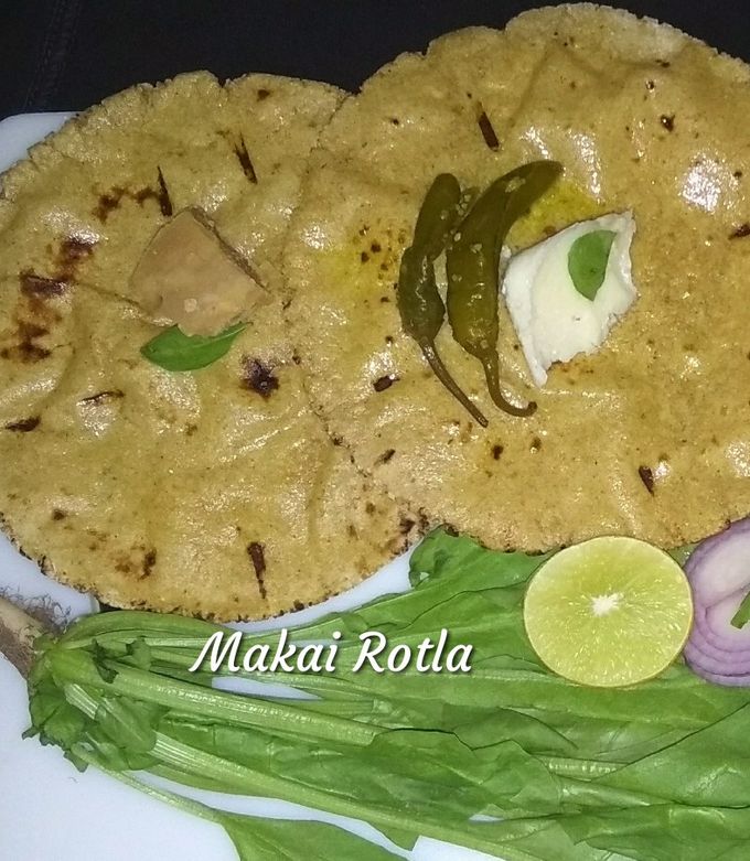 A picture of Makai (Corn) Na Rotla.