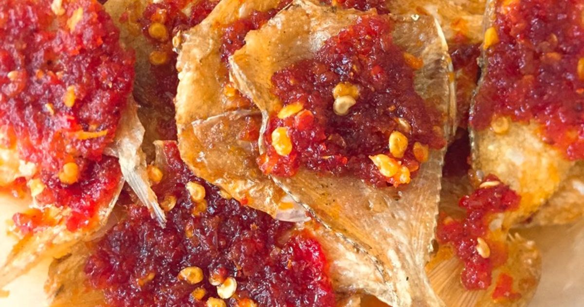 Balado ikan asin pakang (masakan rumahan sederhana)