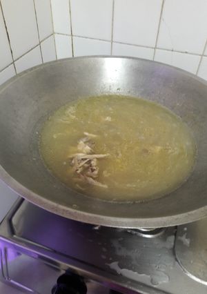Foto resep Sop ayam pak min abal2 😆