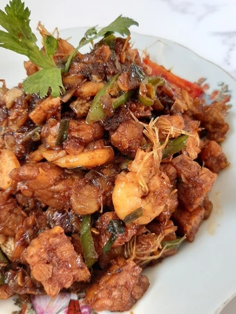 Cara Mudah Membikin Resep Oseng Tempe Udang cabe ijo yang Sempurna Anti Ribet, Uenak Banget