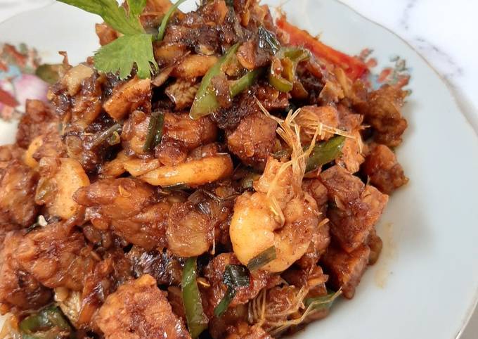 Resep Oseng Tempe Udang cabe ijo, Menggugah Selera