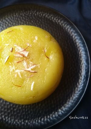 A picture of Kesar Sheera.