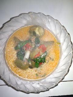 Foto resep Terong kemangi bumbu pecel