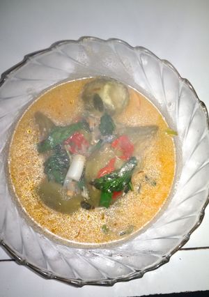 Foto resep Terong kemangi bumbu pecel