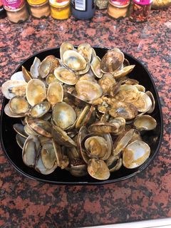 Una foto de Almejas a la marinera