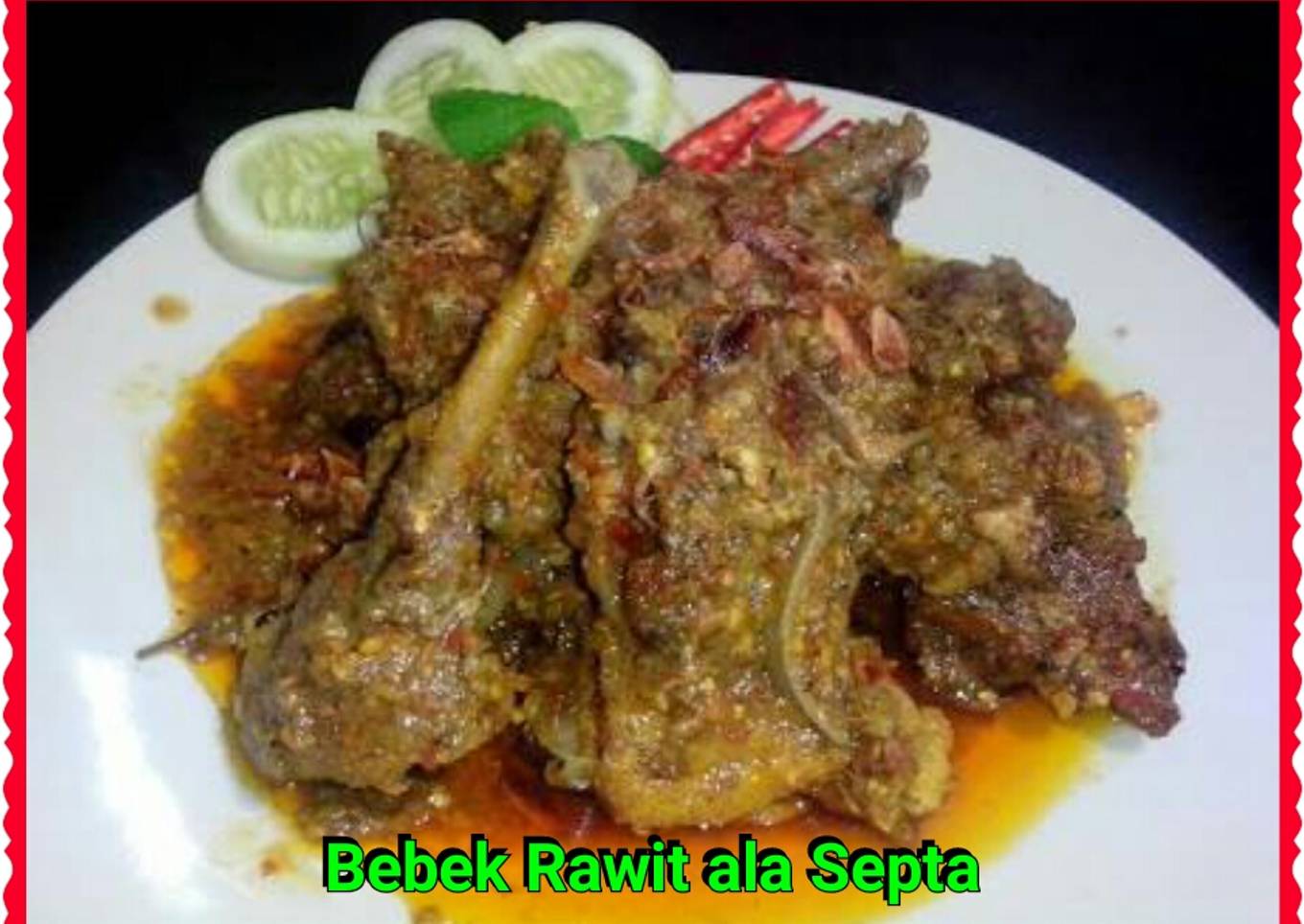 Bebek Rawit ala septa