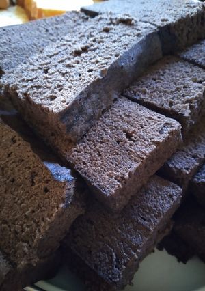 Foto resep Brownies kukus hitam manis