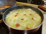 Sop sawi putih