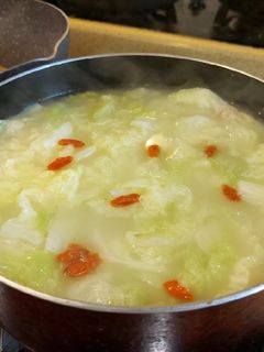 Foto resep Sop sawi putih