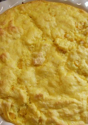 A picture of Chilean-Style Chicken and Corn Pie.