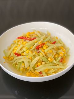 Foto resep Labu siam jagung