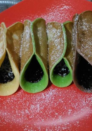Foto resep Kue Manja Warna Warni (Takaran Sendok)