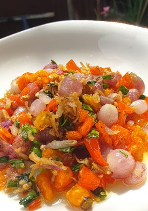 Foto resep Sambal bawang viral tiktok