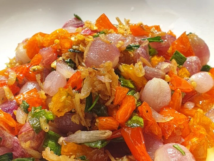 Cara Mudah Membuat Resep Sambal bawang viral tiktok yang Bikin Ngiler Anti Ribet, Mantap