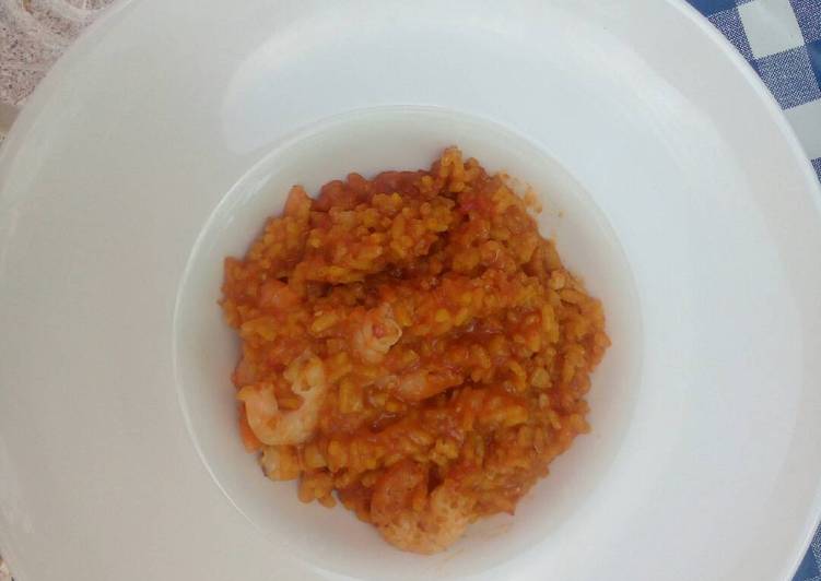 Arroz a banda valenciano