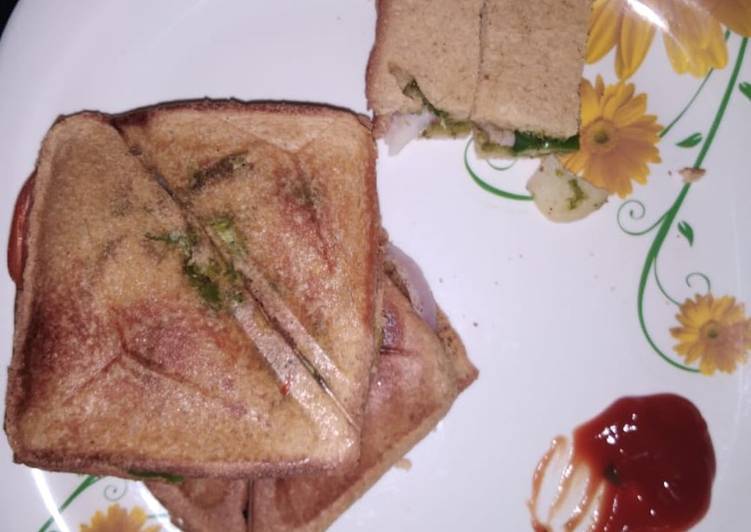 Simple Way to Prepare Ultimate Mumbai Masala Toast Sandwich