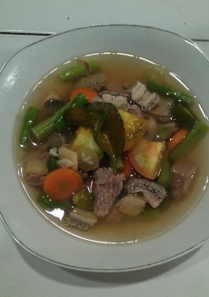 Foto resep Asem asem daging dan babat