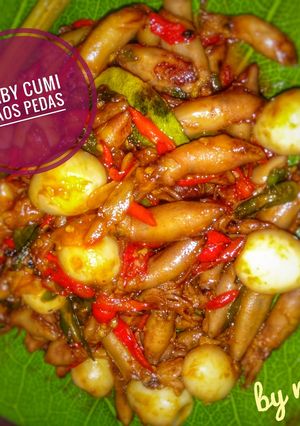 Foto resep Baby Cumi Saos Pedas#5resepterbaruku