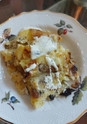 Minty campfire potato recept fotója