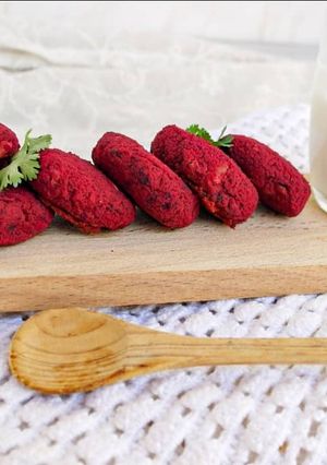 Foto de Falafel de beterraba e molho de Iogurte