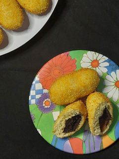 Foto resep Roti Goreng Isi Meises