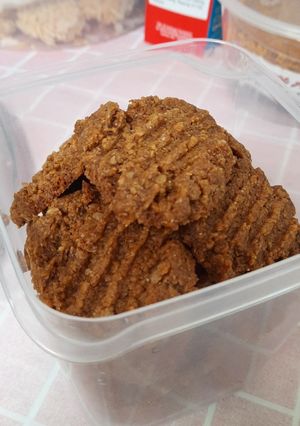 Foto resep Nestum Cookies coffee (takaran sendok)