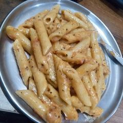 A picture of Mix sauce (Pink)pasta.
