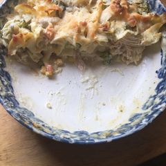 A picture of Chicken Divan Casserole.