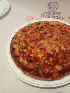 Una foto de Tortilla de patatas con verduras