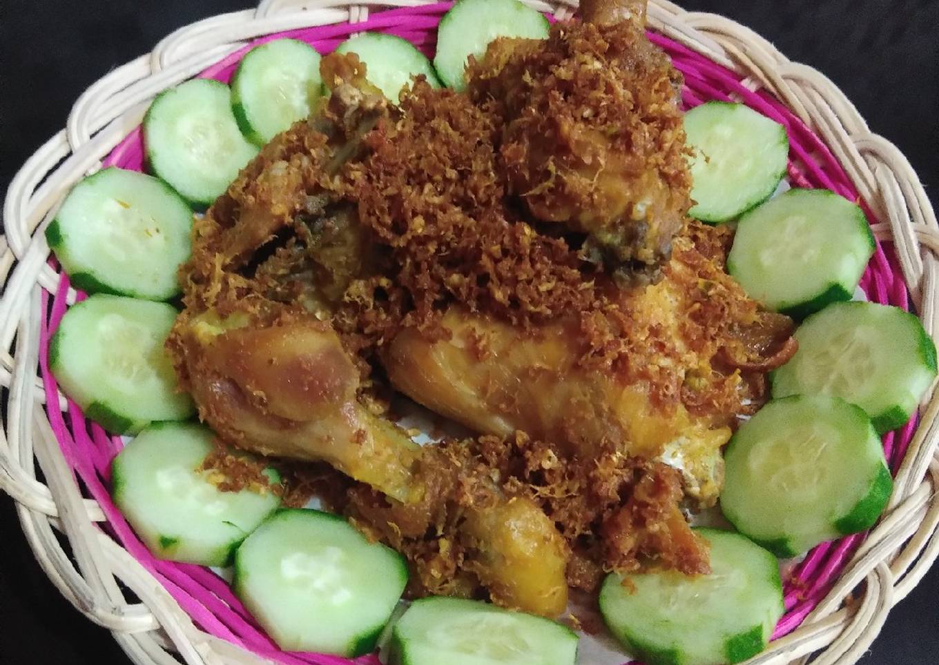Ayam Goreng Ungkep Telur Kocok