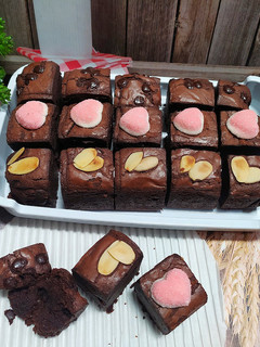 Foto resep Shiny Brownies Gluten Free
