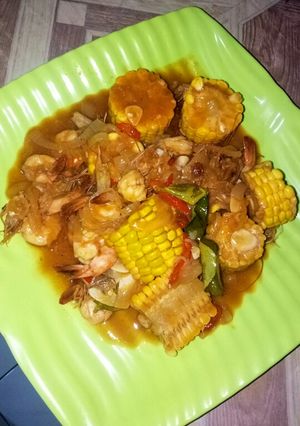 Foto resep Udang jagung pedas manis #6