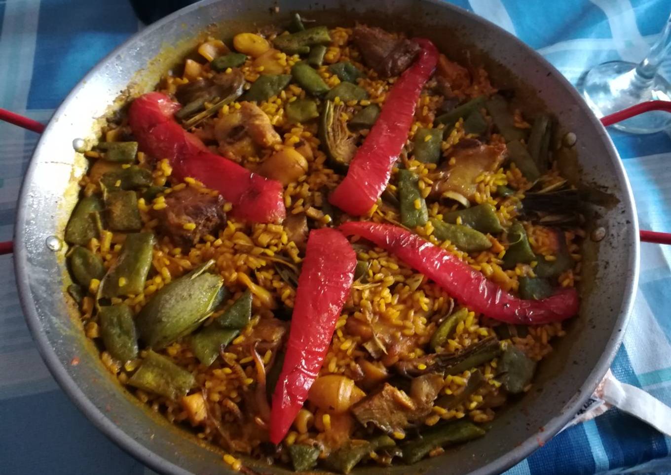 Paella mixta fácil