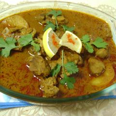 A picture of Mangshor Jhol (Bengali style Mutton Curry).