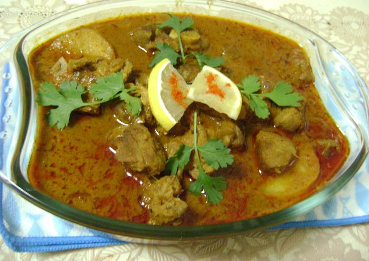 Recipe of Any-night-of-the-week Mangshor Jhol (Bengali style Mutton Curry)