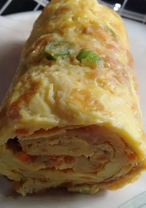 Foto resep Telur dadar sayuran