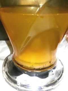 A picture of Ginger Tea (microwave method).