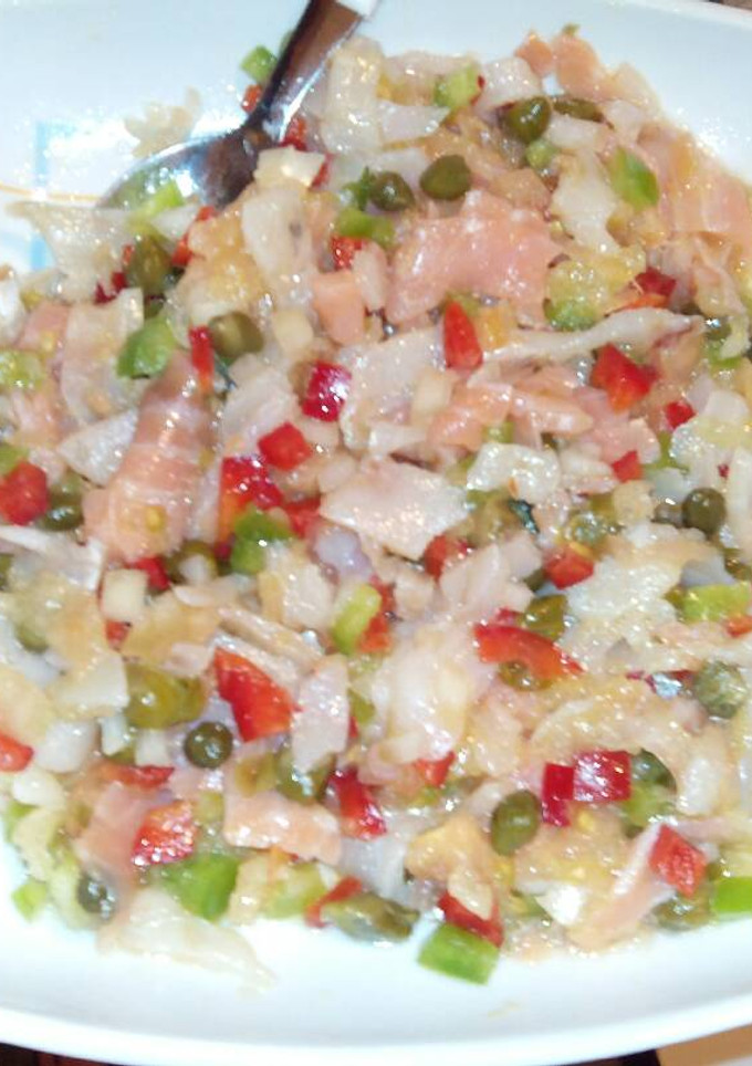 Una foto de Ensalada de ahumados