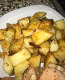 Papas rústicas con salsa de pimentón