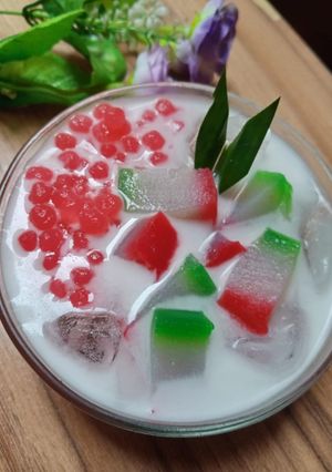 Foto resep Es selendang mayang