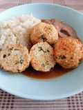 Albóndigas de pollo con amaranto 😋