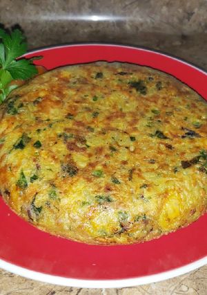Una foto de Tortilla de arroz