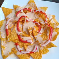 A picture of Cheese Nachos.