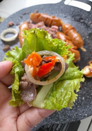 Foto resep Beef and Sausage Barbecue