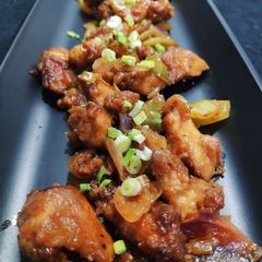 A picture of Chicken chilli.