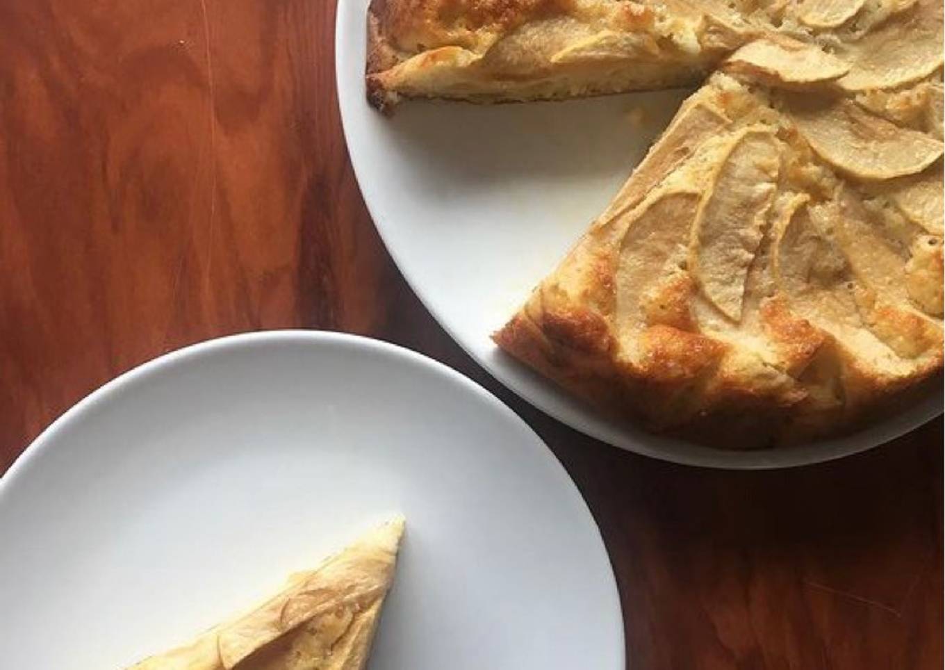 Tarta de manzana sin gluten ni lactosa