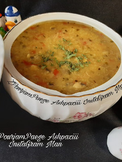 عکسی از دستور سوپ بلغور گندم