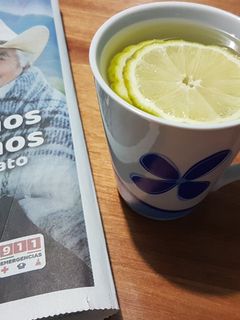 Una foto de Té (infusión) de lima