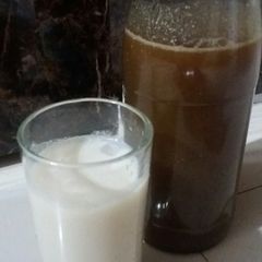 A picture of Thandai syrup.