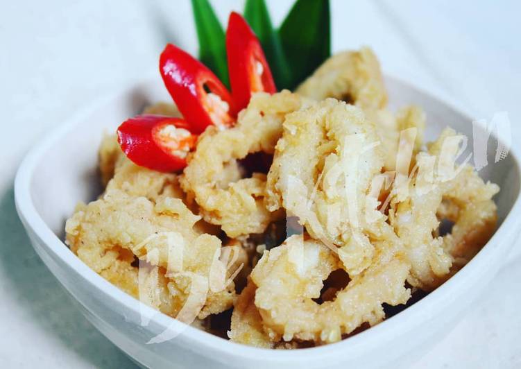 Cumi goreng tepung